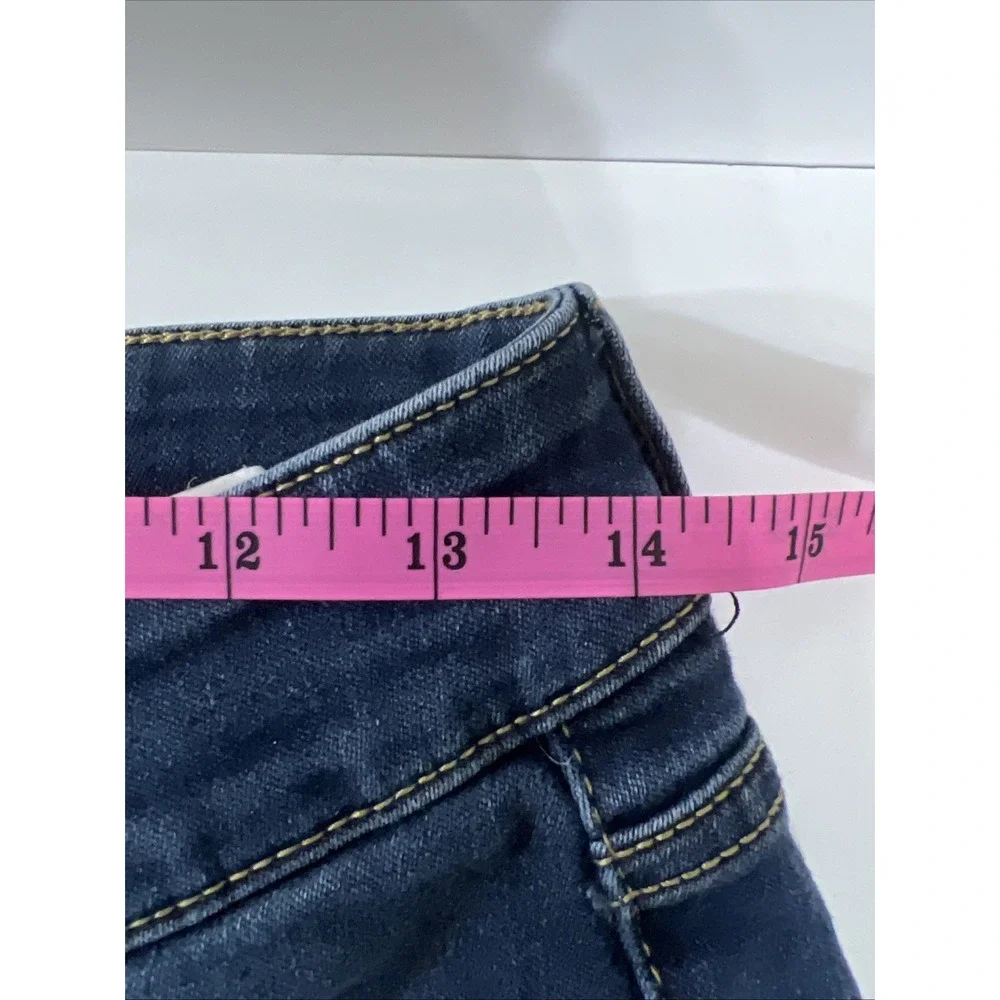 Michael Kors Blue Flare Jeans Size‎ 8 Dark Blue , Retro , Bohemian Y2K